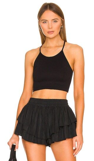 X FP Movement Cropped Run Tank in Black | Revolve Clothing (Global)