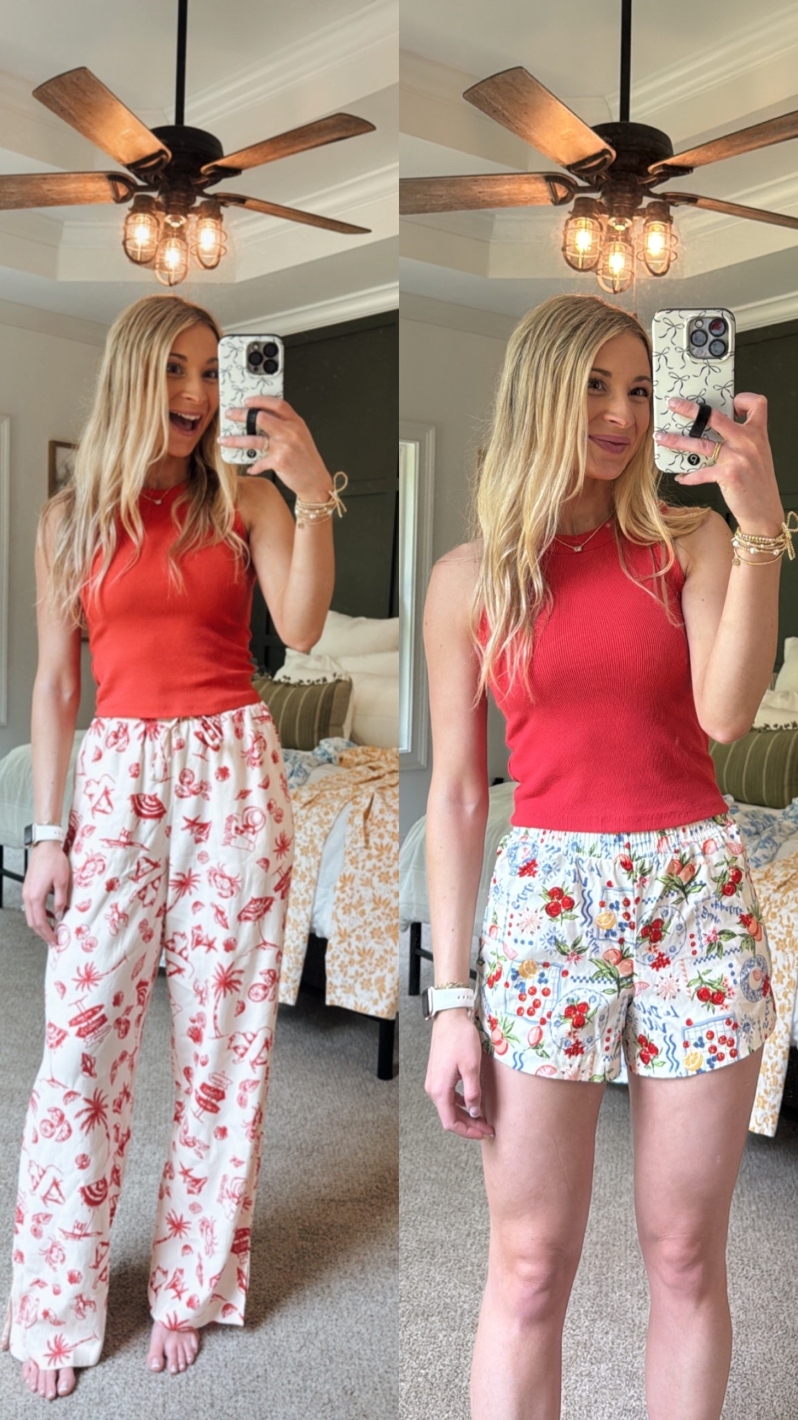 Give me allll the prints right now!!! Do you like the pants or shorts better?? 🤩

#LTKU #LTKSeasonal #LTKStyleTip