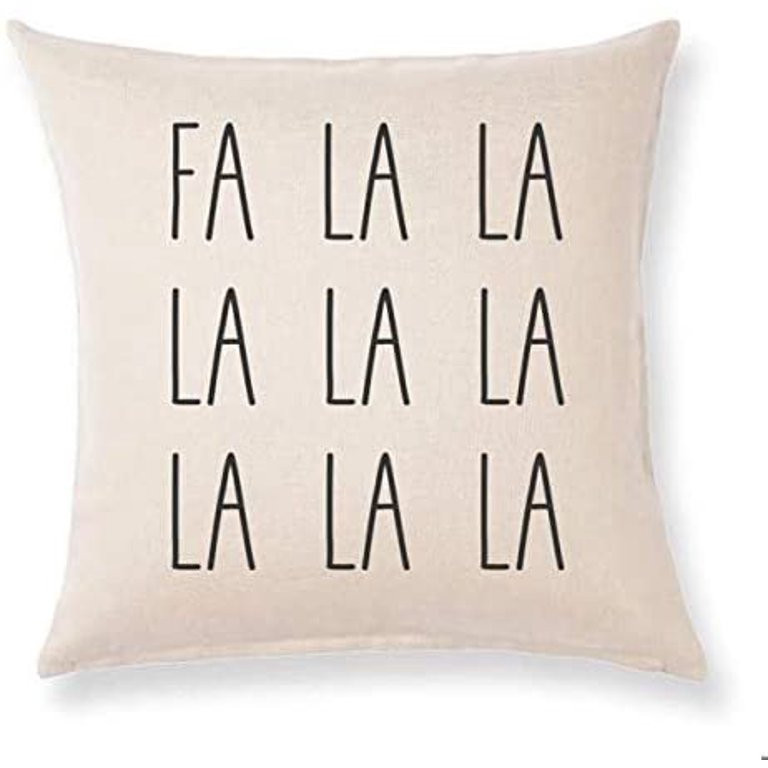 Bonnie Jeans Homestead Prints Farmhouse Home Decor Throw Cover FA La La La La Christmas Songs Hol... | Walmart (US)