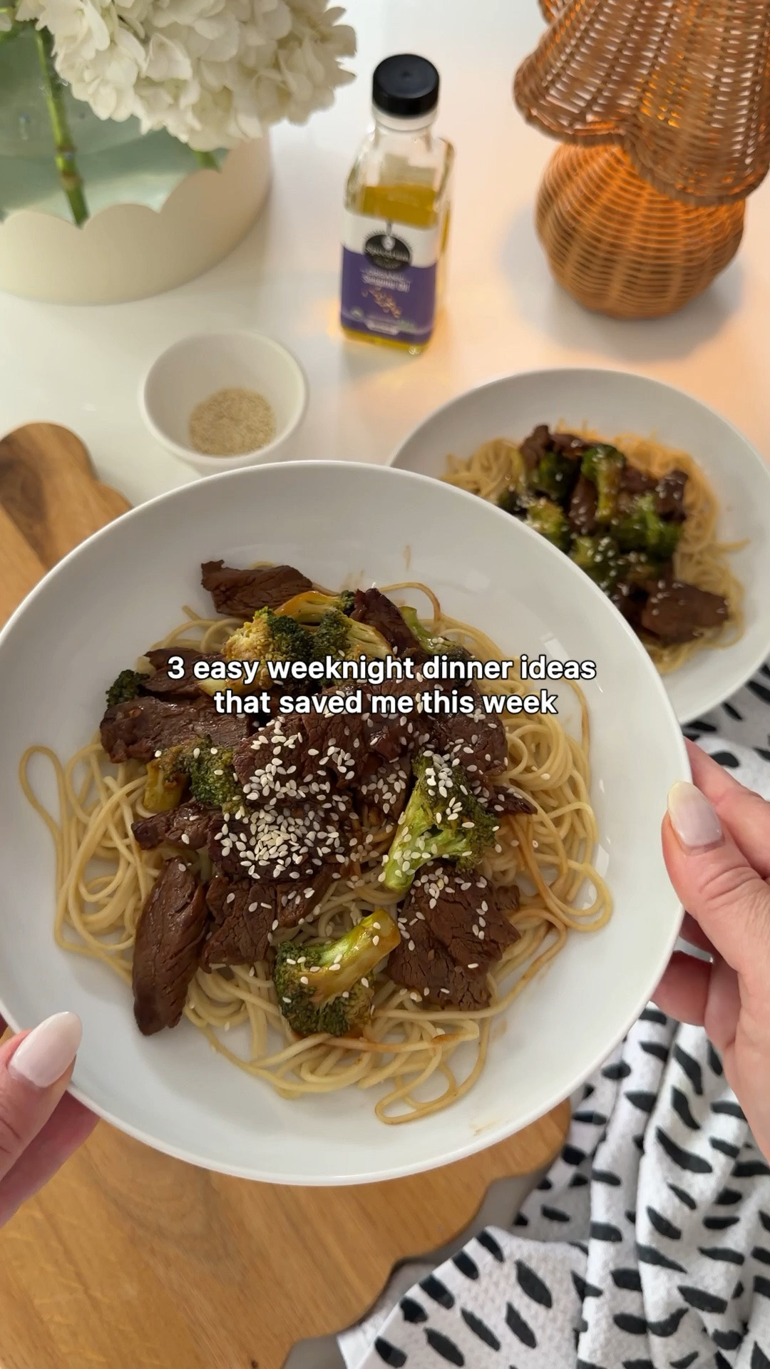 Three easy dinners, one simple kitchen upgrade. These @spectrumorganic oils have been making weeknight cooking so much easier—from pasta night to beef & broccoli noodles to coconut chicken curry. Perfect for roasting, sautéing, and adding flavor to everyday meals.

I grabbed mine from Walmart using the app for an easy grocery run. Spectrum Organics oils are officially a pantry staple in our house.

#Walmart #EasyDinnerIdeas #WeeknightMeals #PantryStaples

#LTKvlog #LTKfoodie #LTKmomlife