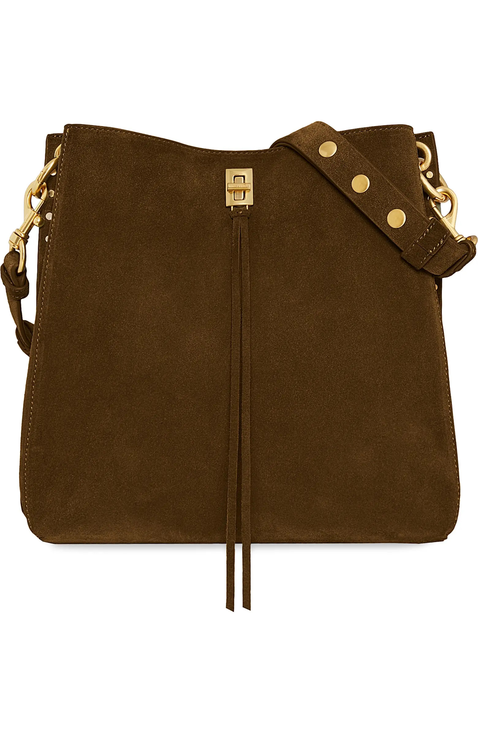 Darren Deerskin Leather Shoulder Bag | Nordstrom