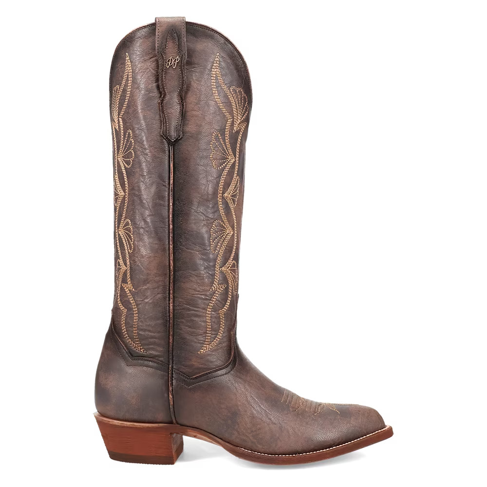 Dan Post Boots Womens Sunrise Canyon Embroidered Pointed Toe Pull On Cowboy - Walmart.com | Walmart (US)