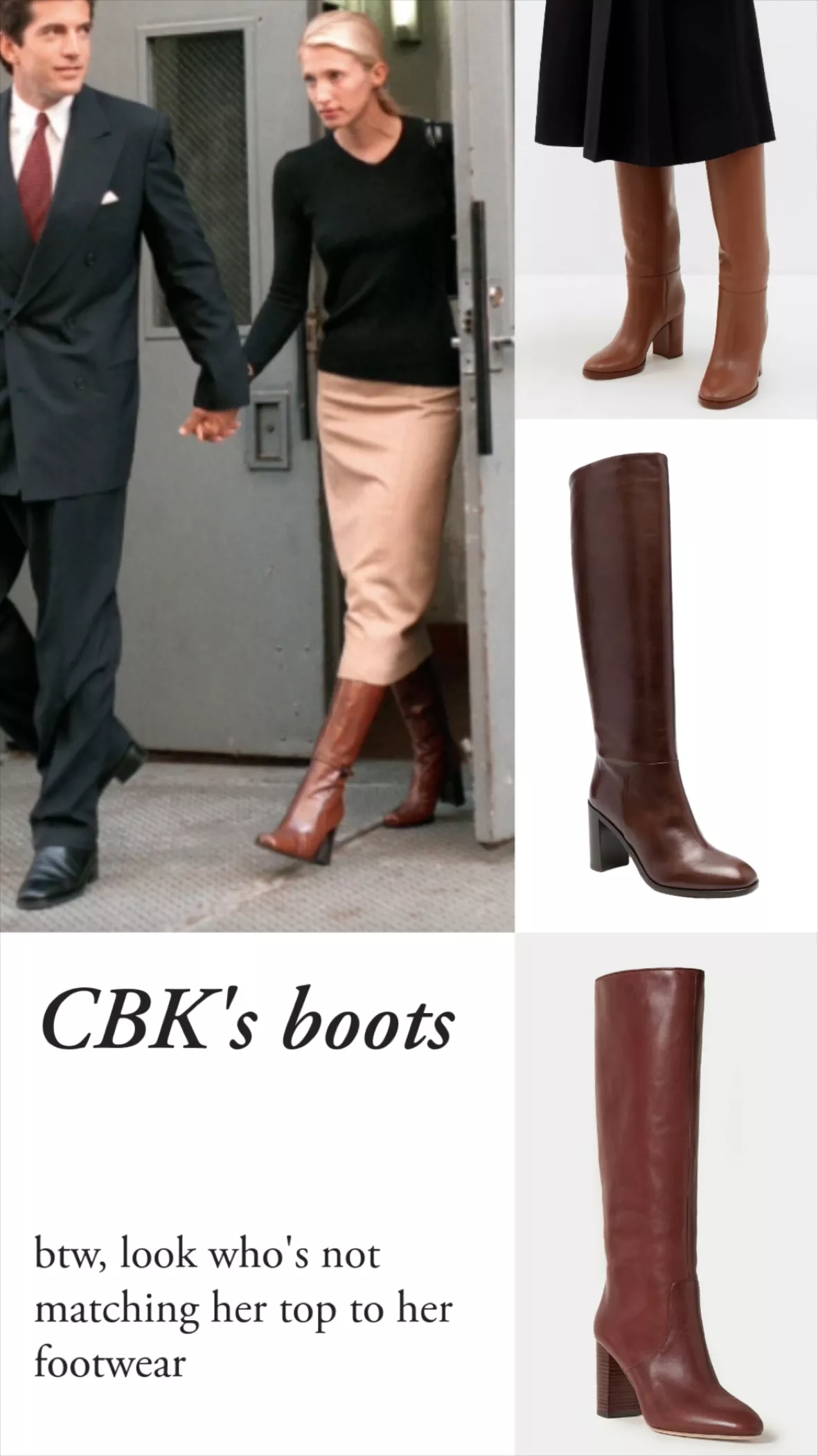 How Not To Wear Tall Boots - V-Style