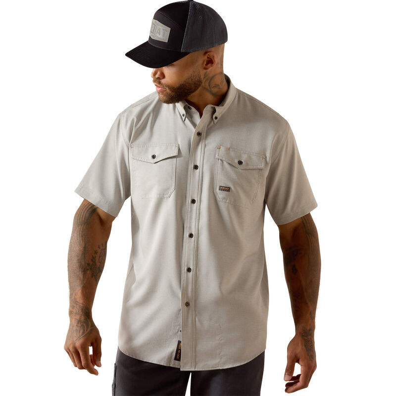 Rebar Made Tough VentTEK DuraStretch Work Shirt | Ariat (US)