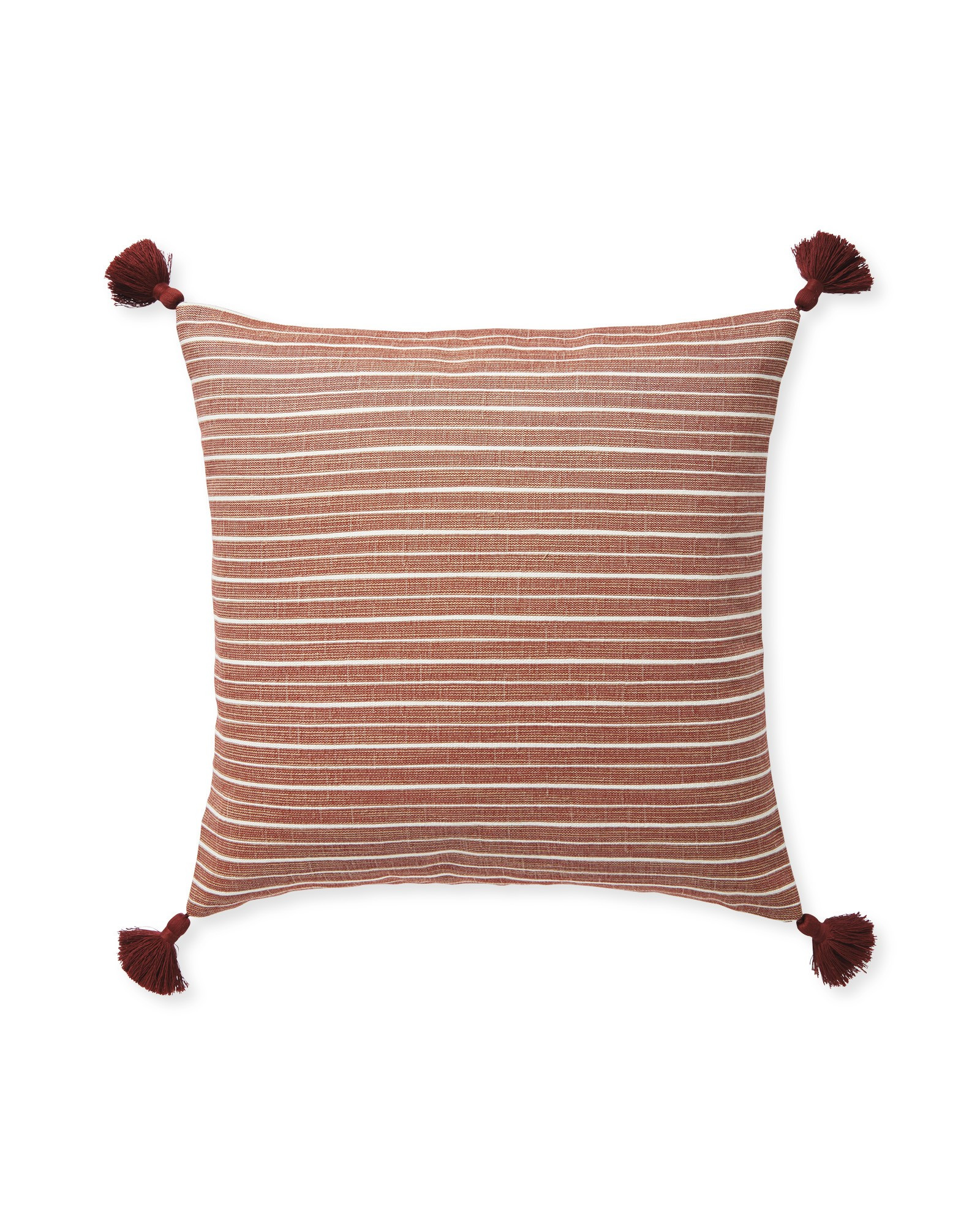 Sunbrella® Sail Stripe Pillow Cover | Serena and Lily