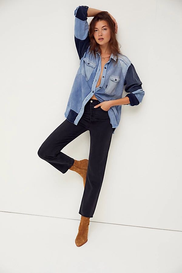 AGOLDE Pinch Waist 90s Jean by AGOLDE at Free People, Black Tea, 26 | Free People (Global - UK&FR Excluded)