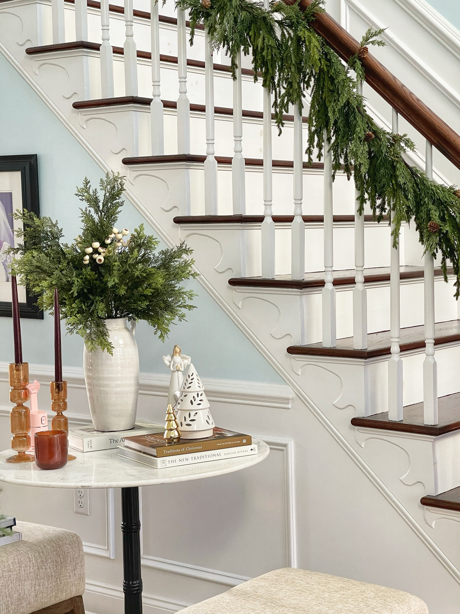 Entry foyer holiday decor!

#LTKHoliday #LTKHome #LTKSeasonal