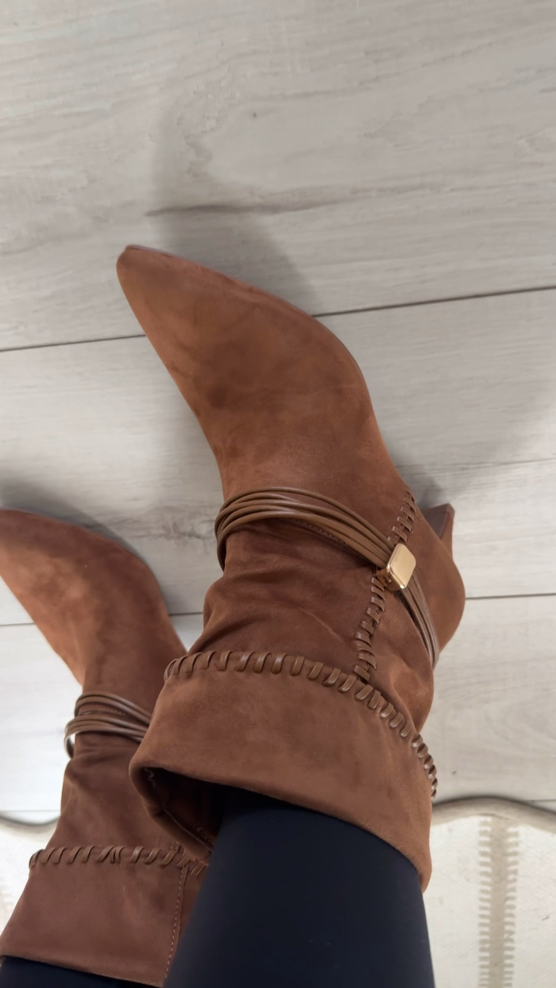 Cutest new Walmart boots! True to size

#LTKSeasonal #LTKOver40 #LTKootd