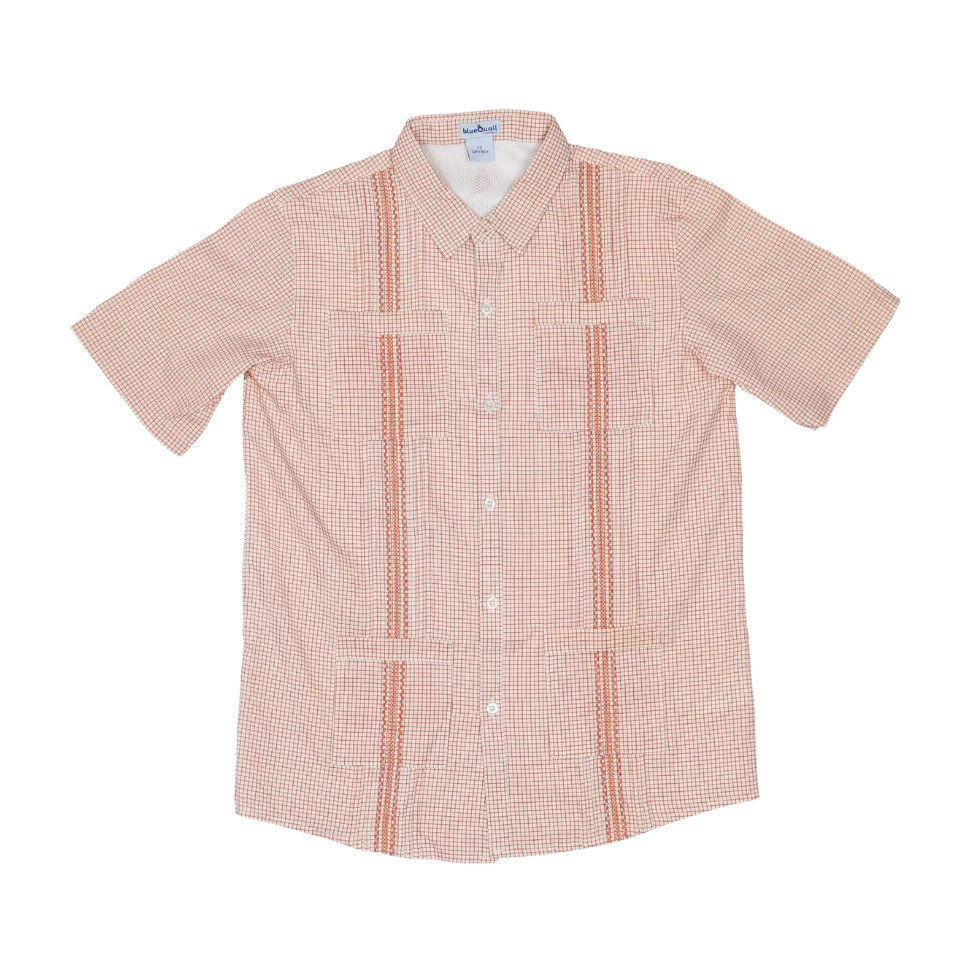 Gameday Guayabera - Burnt Orange Short Sleeve Shirt | BlueQuail Clothing Co. | BlueQuail Clothing Co.