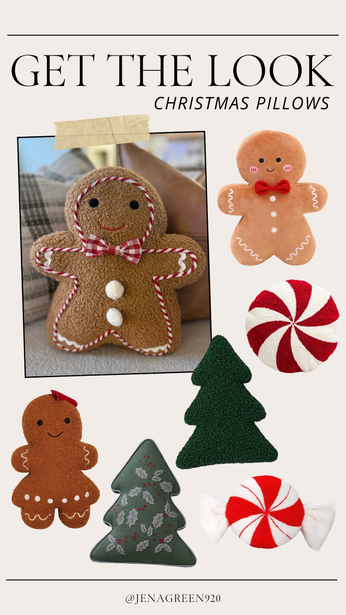 Get the Look | Holiday Pillows | Christmas Pillows 

#LTKHoliday #LTKSeasonal #LTKHome