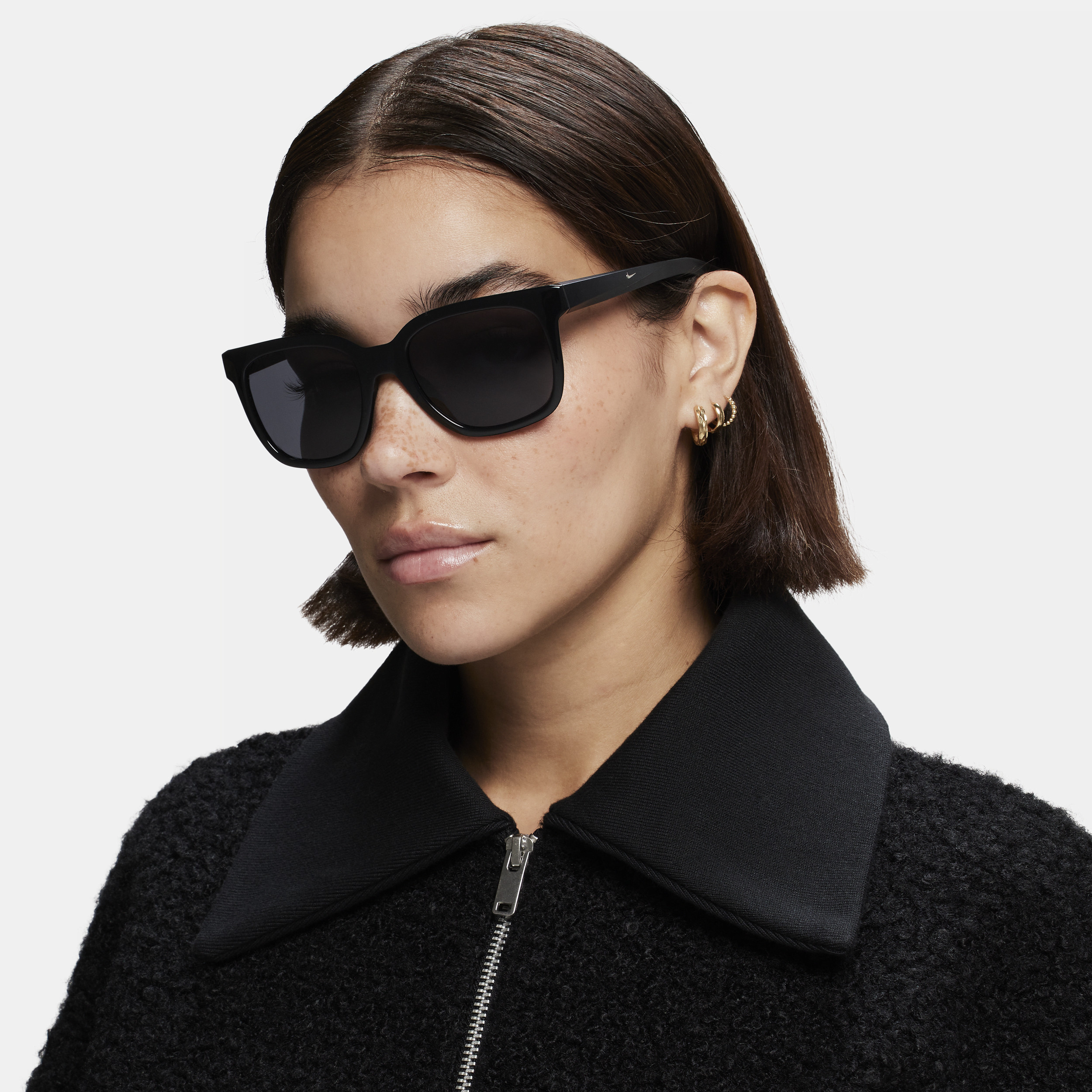 Nike Women's Grand Sunglasses in Black, Size: One Size | NKFV2410-010 | Nike (US)
