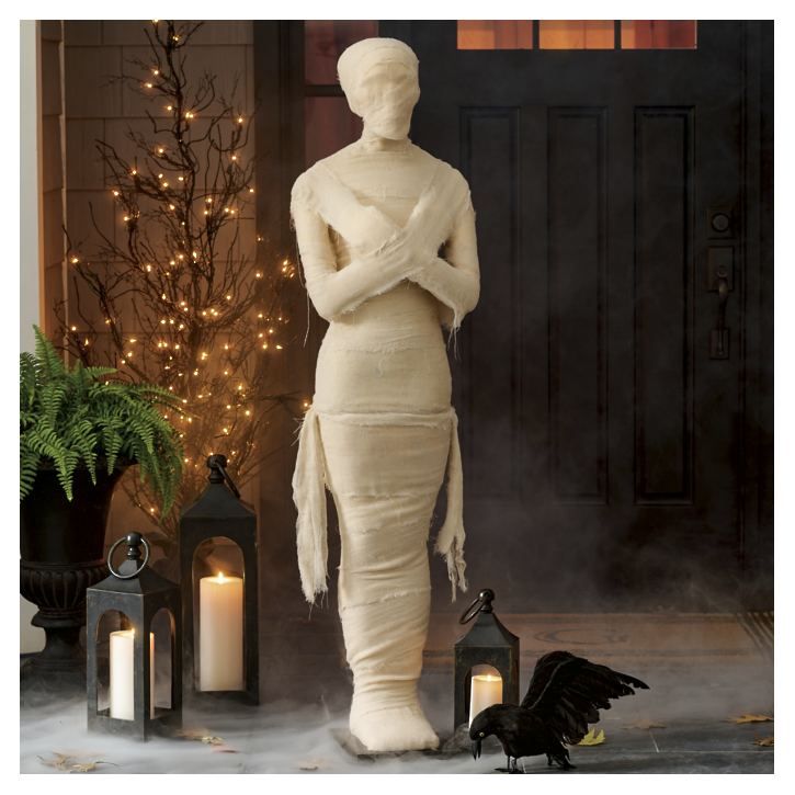 Lifesize Wrapped Mummy | Grandin Road | Grandin Road