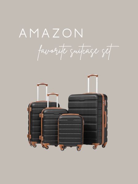 Favorite suitcase set! The third size down fits in the overhead bin. This color works for men and women so it’s great for the whole family!

Travel, travel items, luggage, suitcases, travel must haves, vacation 

#LTKtravel #LTKstyletip