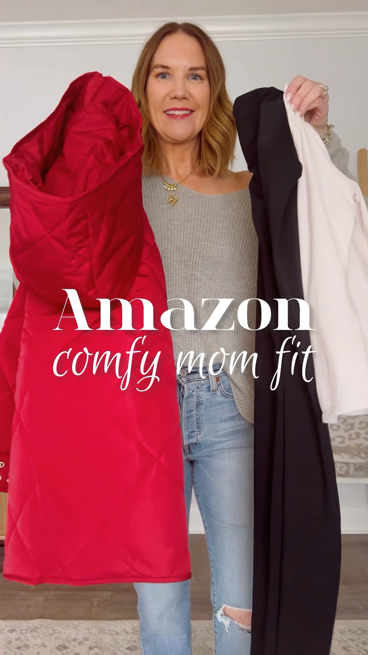 These flare leggings have a high crossover waistband the snatches you in and make your legs look sooooo long👏🏼And sometimes you just don’t want a heavy coat when you’re running around. This quilted red jacket just makes me smile🥰I’m in a medium in everything.

Amazon outfit, mom outfit, sports mom, comfy style, cold weather outfit, easy outfit, attainable style, affordable fashion blogger, casual winter outfit, Amazon must haves, Amazon fashion finds 2025, trendy style

#LTKSeasonal #LTKWatchNow #LTKStyleTip