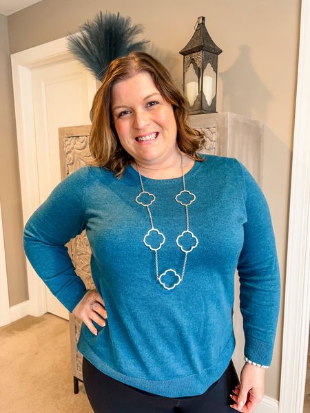 These light weight sweaters are perfect for layering! 🤗 Run true to size, I’m wearing an XL.

#LTKplussize #LTKfindsunder50 #LTKstyletip
