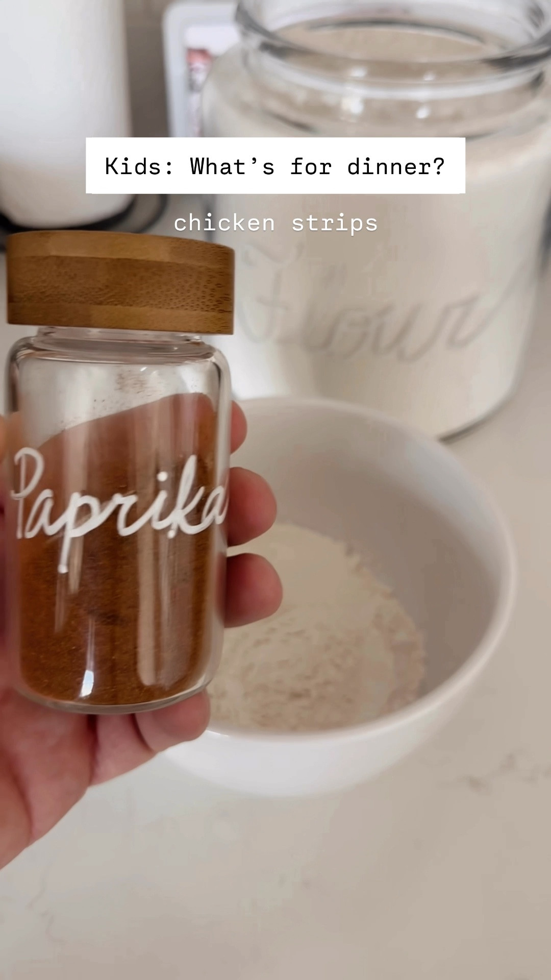 Kitchen essentials - glass canister from the container store - spice jars with wood lid 

#LTKFindsUnder50 #LTKHome
