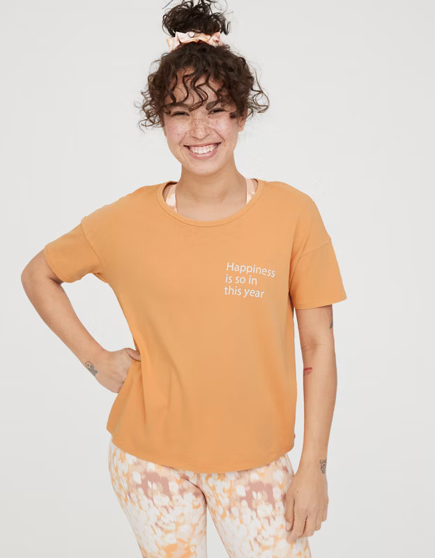 OFFLINE Unstoppable Happiness Graphic T-Shirt | American Eagle Outfitters (US & CA)