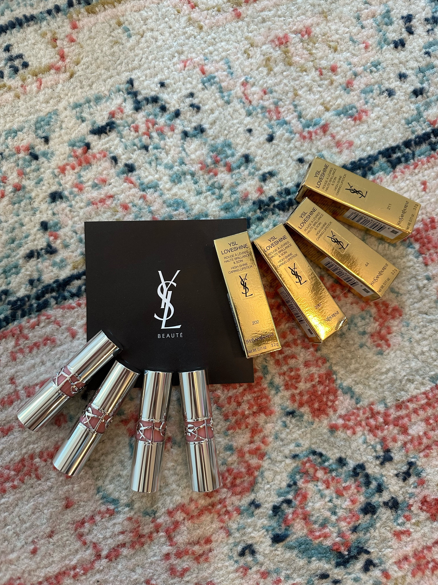 The new YSL Loveshine Lip Oil Stick is AMAZING!!! 😍🩷 i have shades 200, 211, 44 & 202!! Thank you so much YSL 😭 #yslbeauty #ysl #loveshine 

#LTKbeauty #LTKfindsunder50 #LTKstyletip