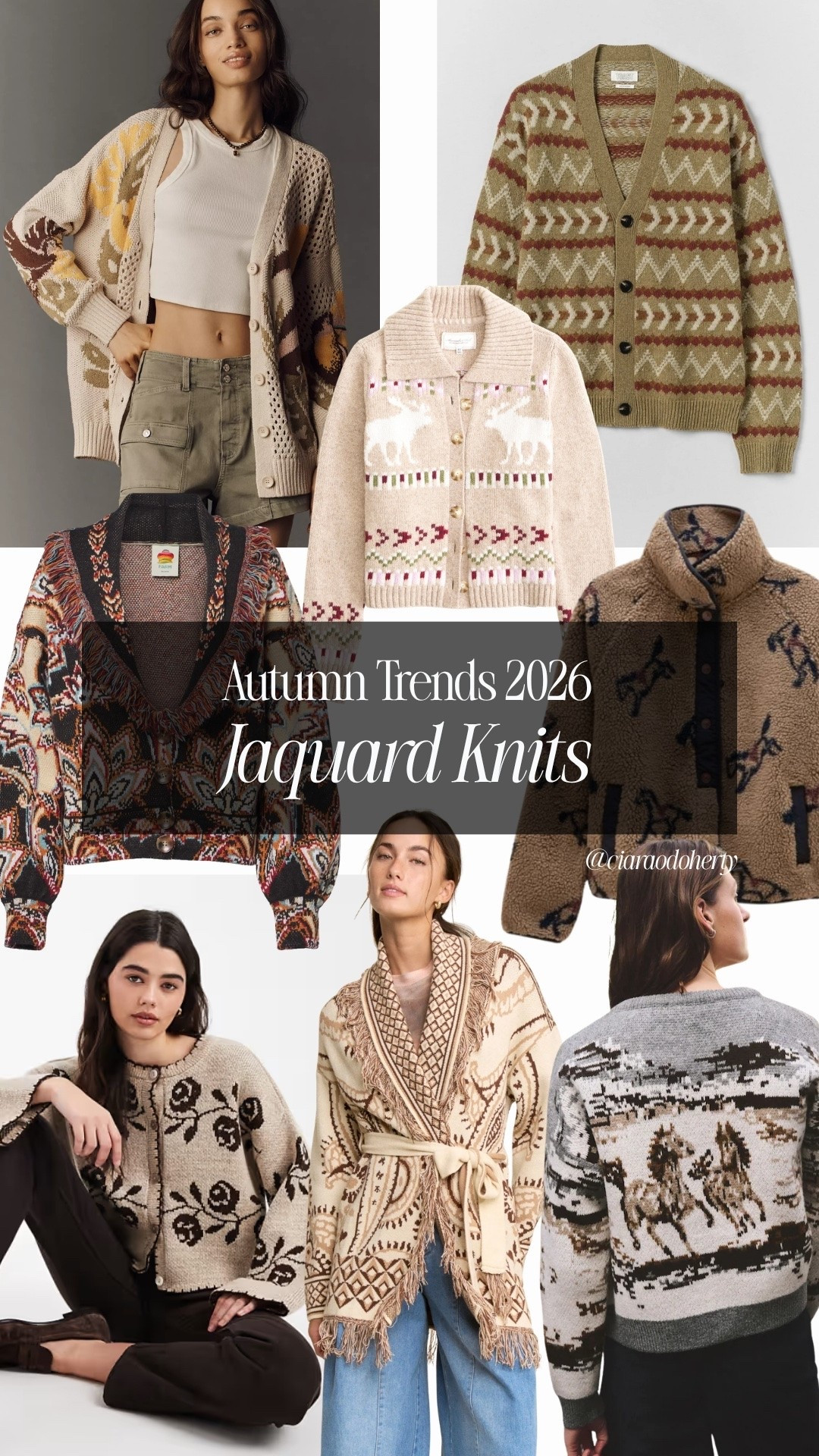 Autumn trends 2026: Jaquard Knits 🐎♦️ you all loved my horse jumper from NA-KD so here are some more cardigans and jumpers in that style

#LTKFashionMonth #LTKautumn #LTKstyletip