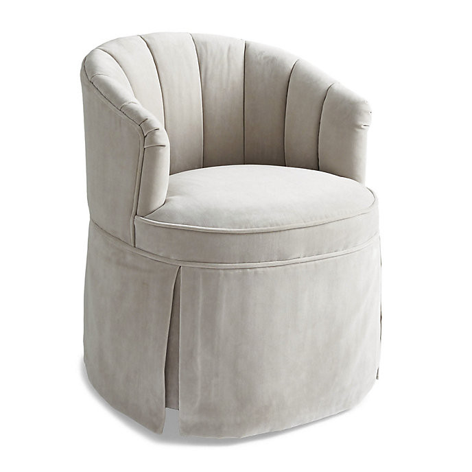 Loretta Vanity Stool | Frontgate | Frontgate