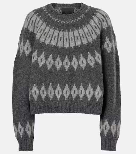 Arleth Fair Isle alpaca-blend sweater | Mytheresa (INTL)