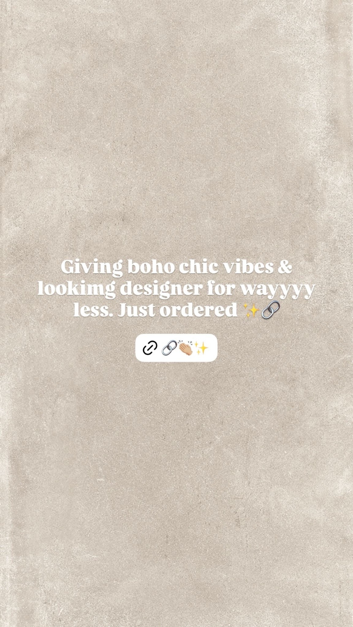 Giving boho chic vibes & lookimg designer for wayyyy less. Just ordered ✨🔗