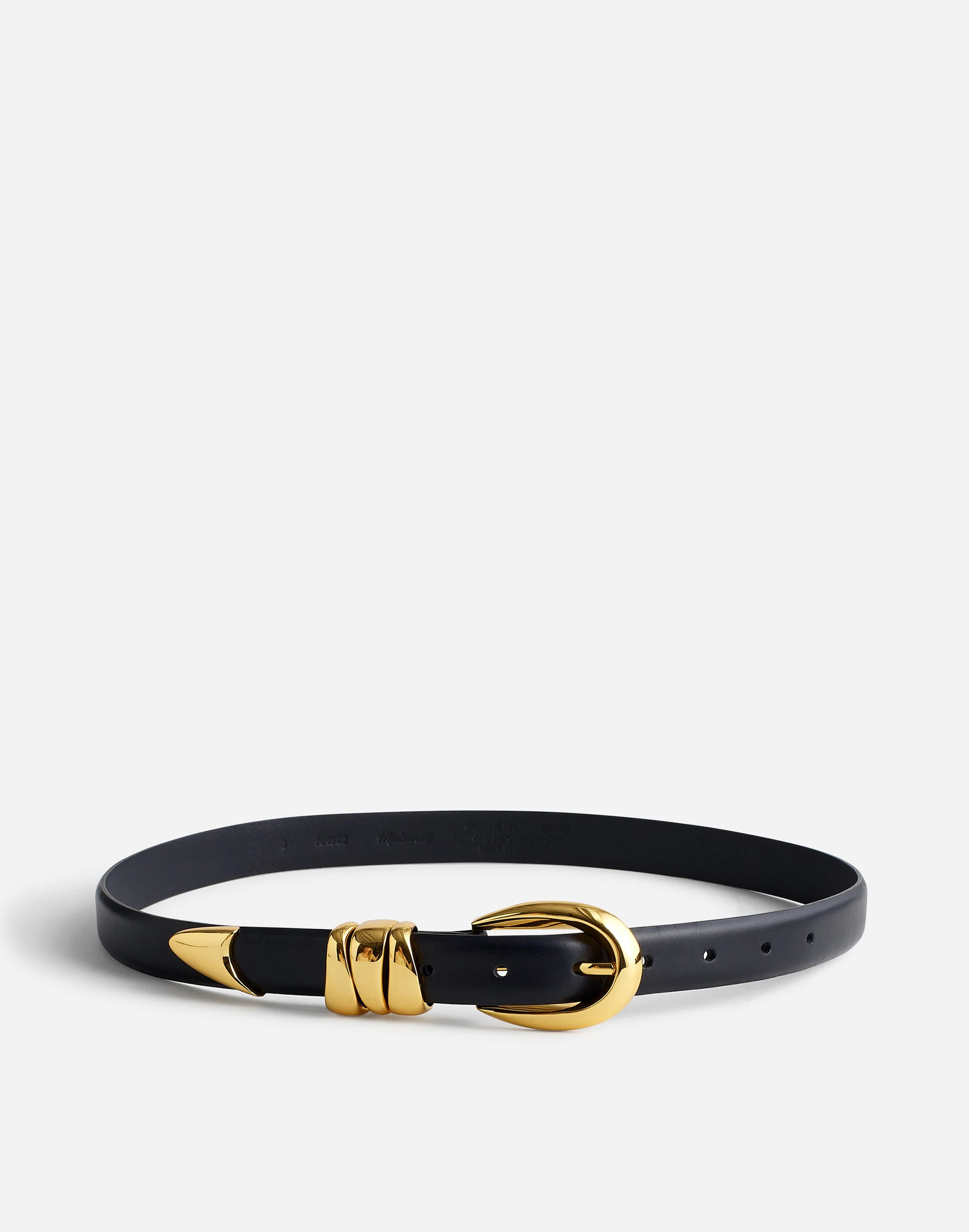 Triple Metal Keeper Belt | Madewell | Madewell
