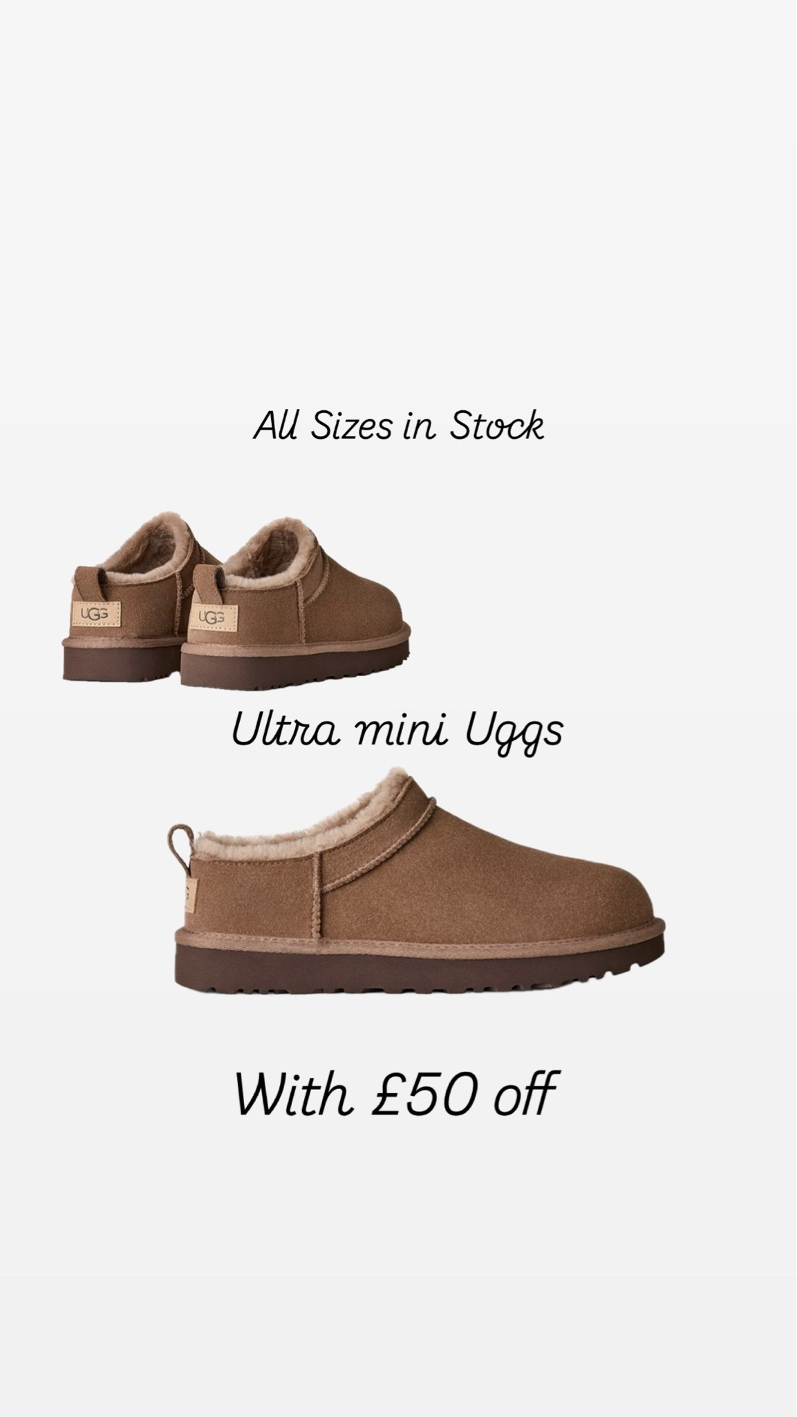 Ultra mini Uggs