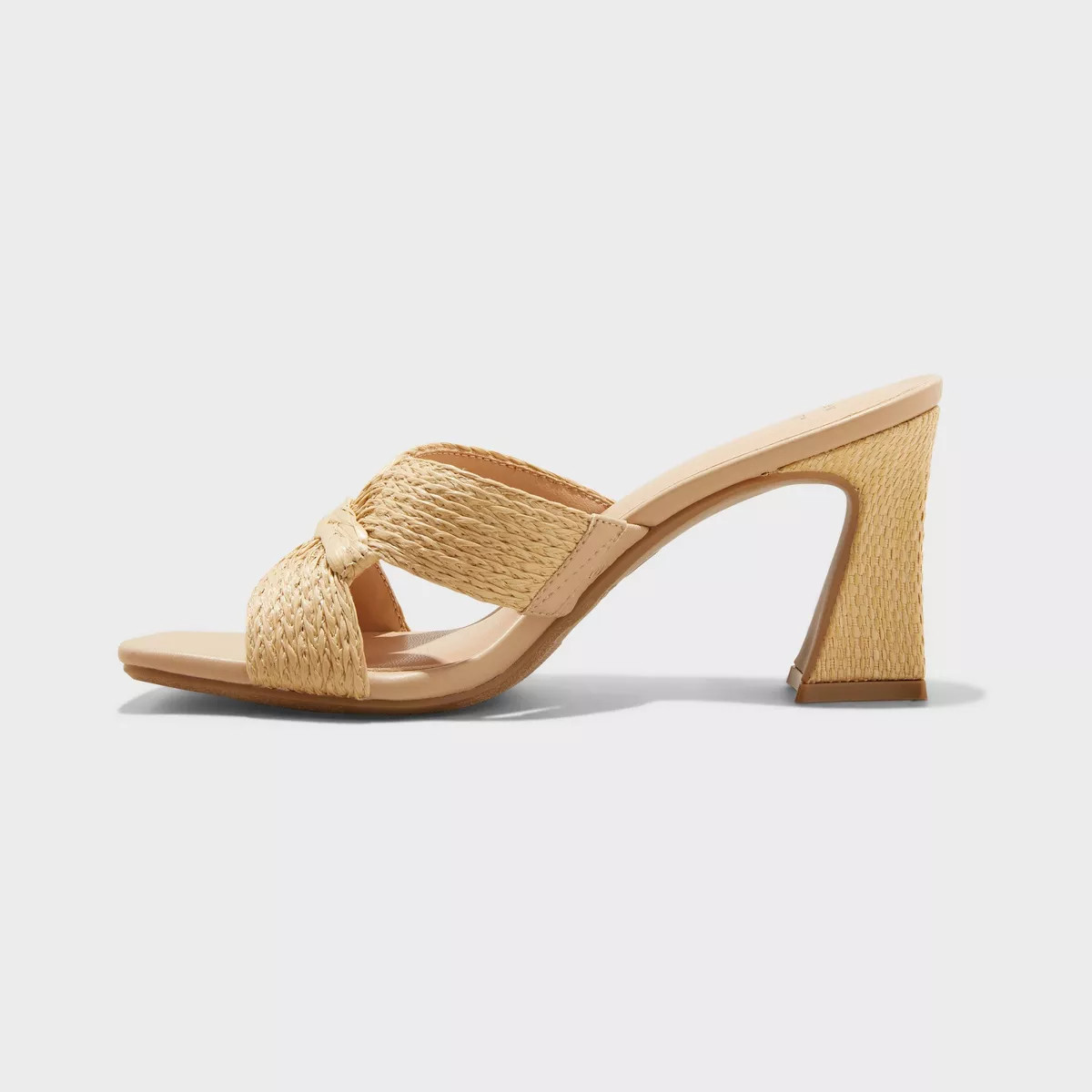 Women's Tia Mule Heels - A New Day™ Beige 7 | Target
