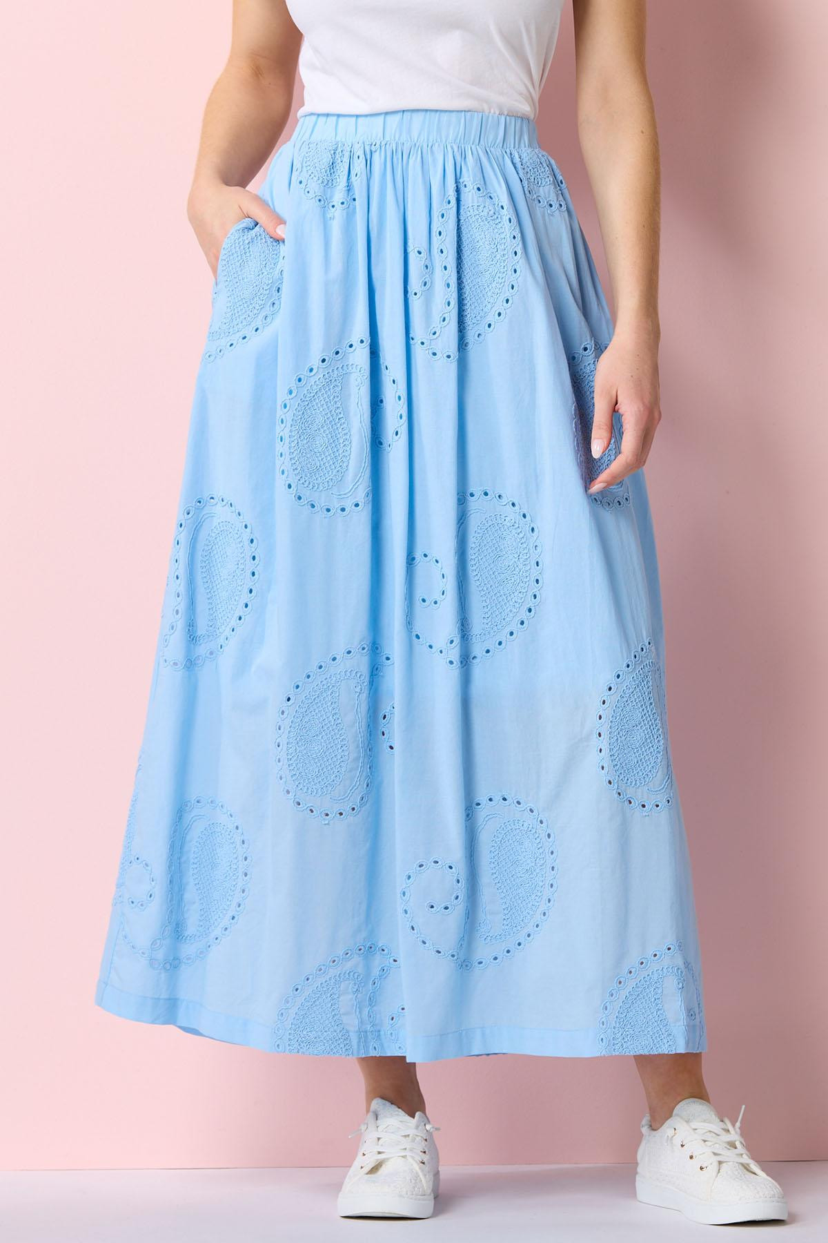 Crochet Aline Maxi Skirt | Cato Fashions