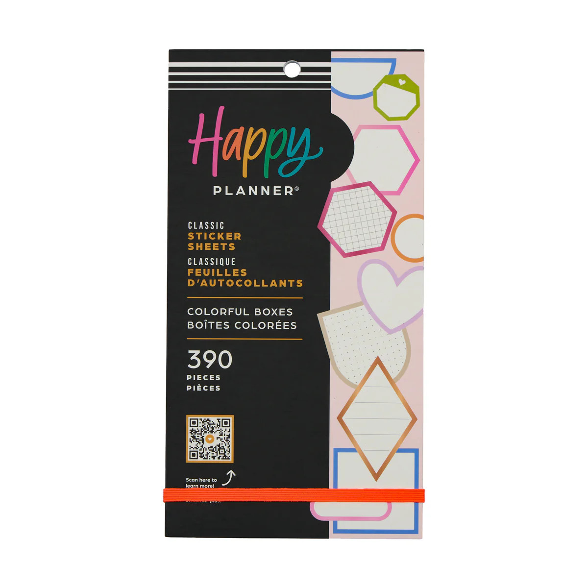 Bright Colorful Boxes - Value Pack Stickers | Happy Planner