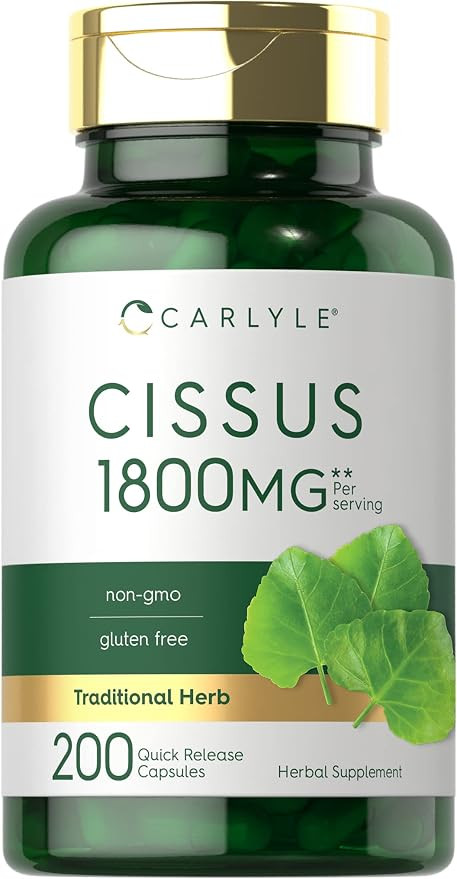 Carlyle Cissus Quadrangularis | 200 Capsules | Traditional Herb Extract Supplement | Non-GMO and ... | Amazon (US)