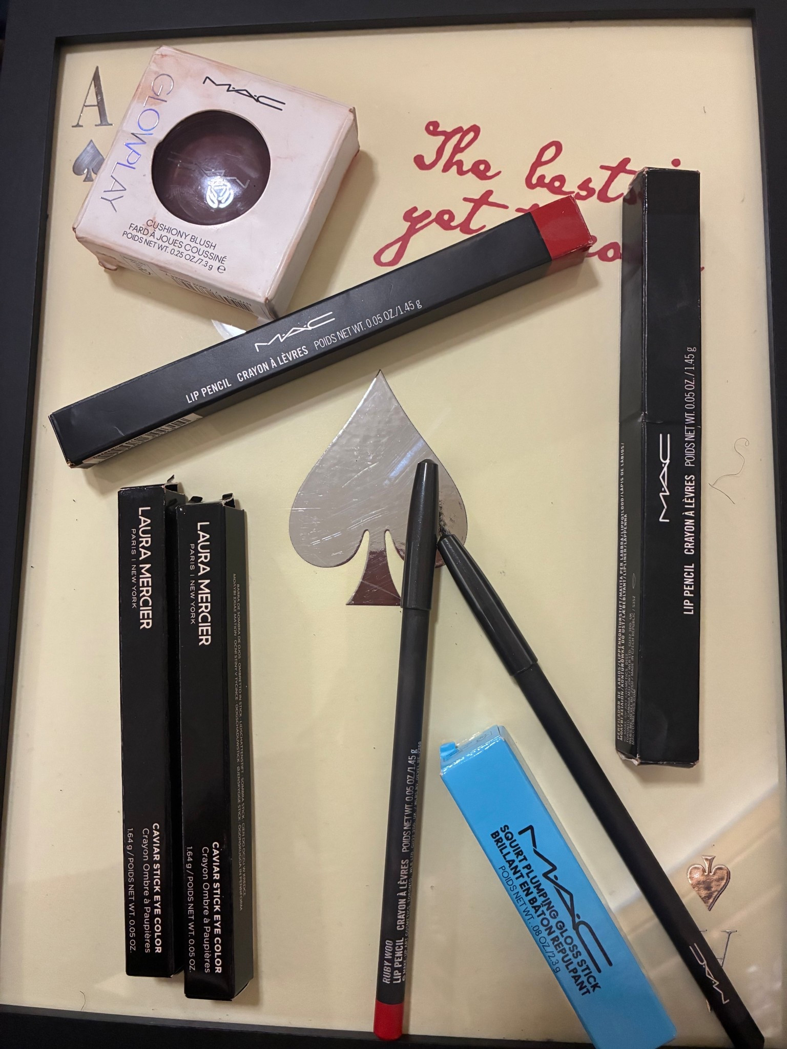 Mac cosmetics 
Laura mercier 

#LTKselfcare #LTKSpringSale #LTKBeauty