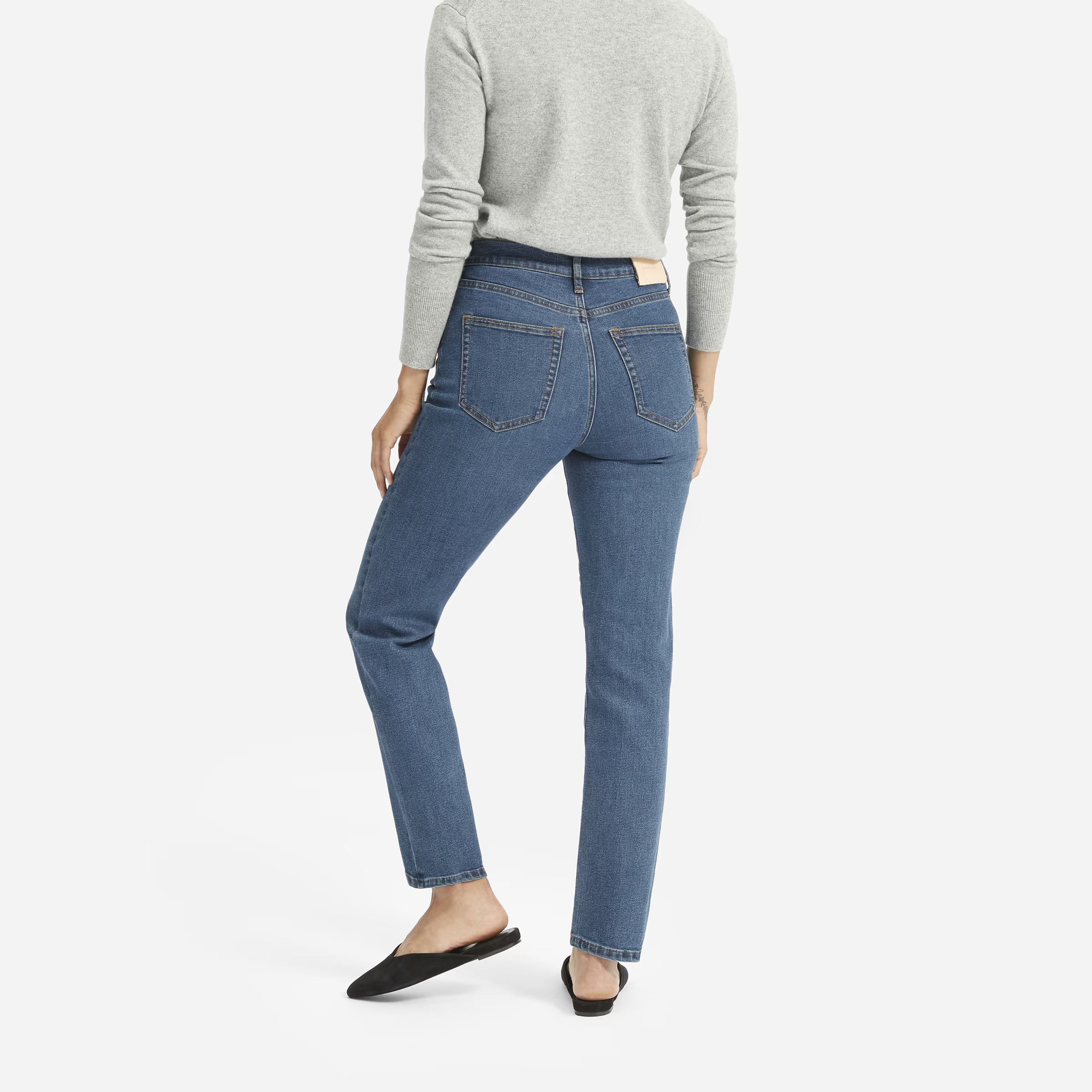 The Authentic Stretch High-Rise Cigarette Jean | Everlane