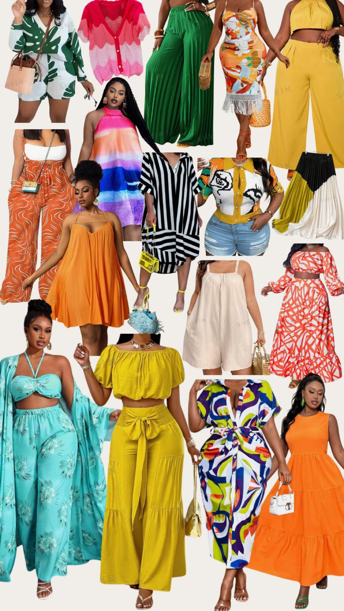 Selections for my client Alex!  fashion board to build on easy flowy colorful vacay vibes that can be versatile in her wardrobe upgrade! These are my fave pieces from SHEIN! 

#LTKFindsUnder50 #LTKPlusSize #LTKSummerSales