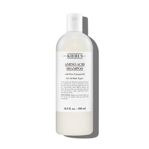 Kiehl's Amino Acid Shampoo, with Amino Acids and Coconut Oil to Clarify and Cleanse, Helps Streng... | Amazon (US)