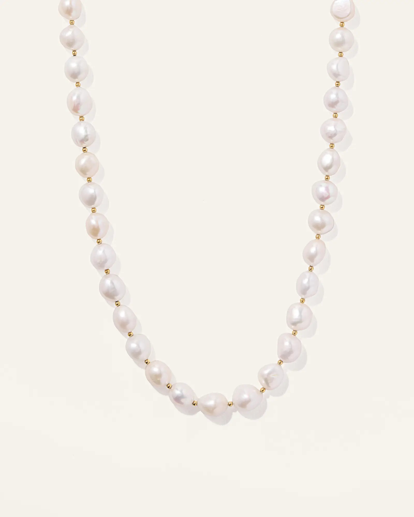 Freshwater Cultured Pearl Bold Necklace | Quince