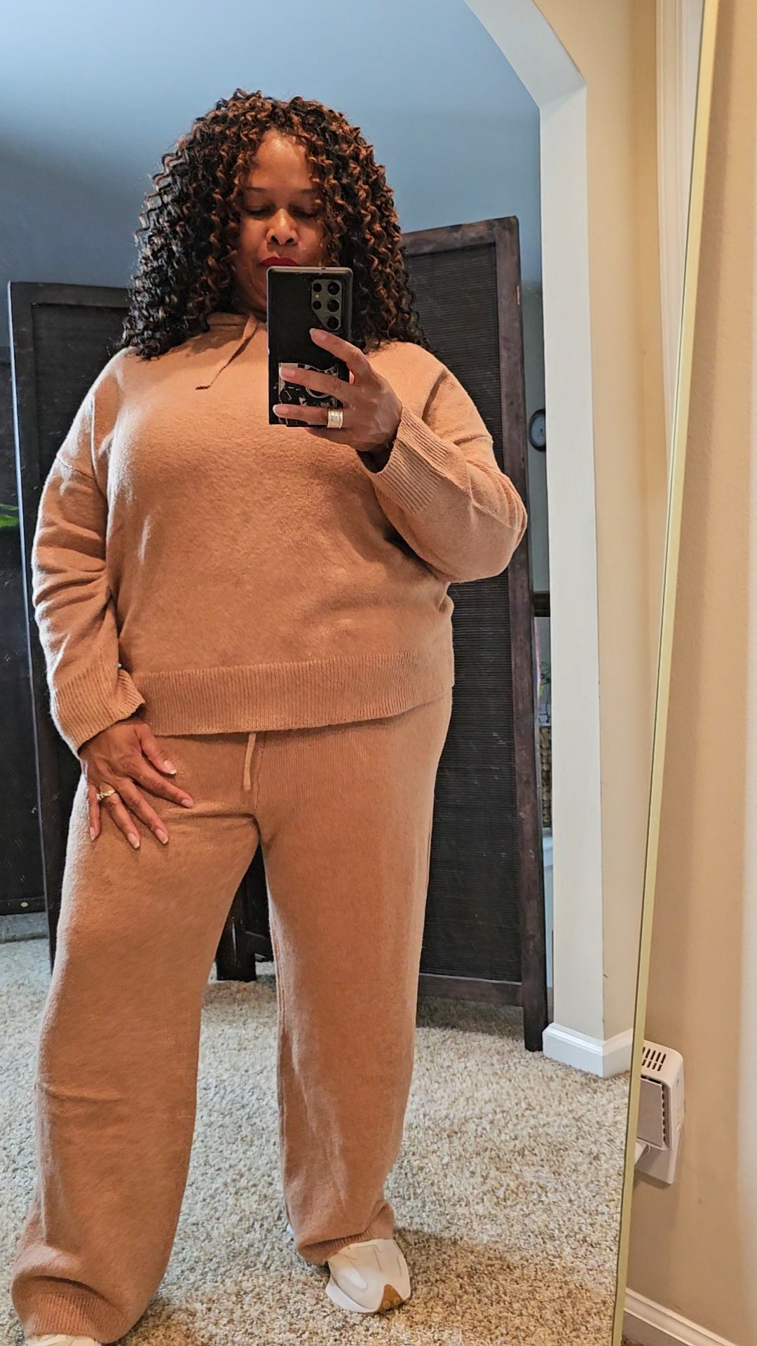 Don't miss out!  This 2pc set is going to be perfect for work from home, travel, school drop off, errands, casual brunch, even lounging.  I started with the neutral color to match my sneakers but I'm going back for all of the colors.

#LTKTravel #LTKPlusSize #LTKFindsUnder50