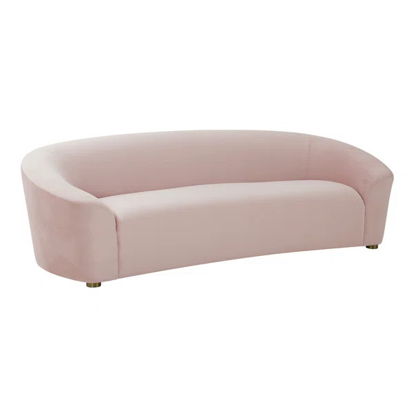 Batey 93.7" Velvet Flared Arm Sofa | Wayfair North America