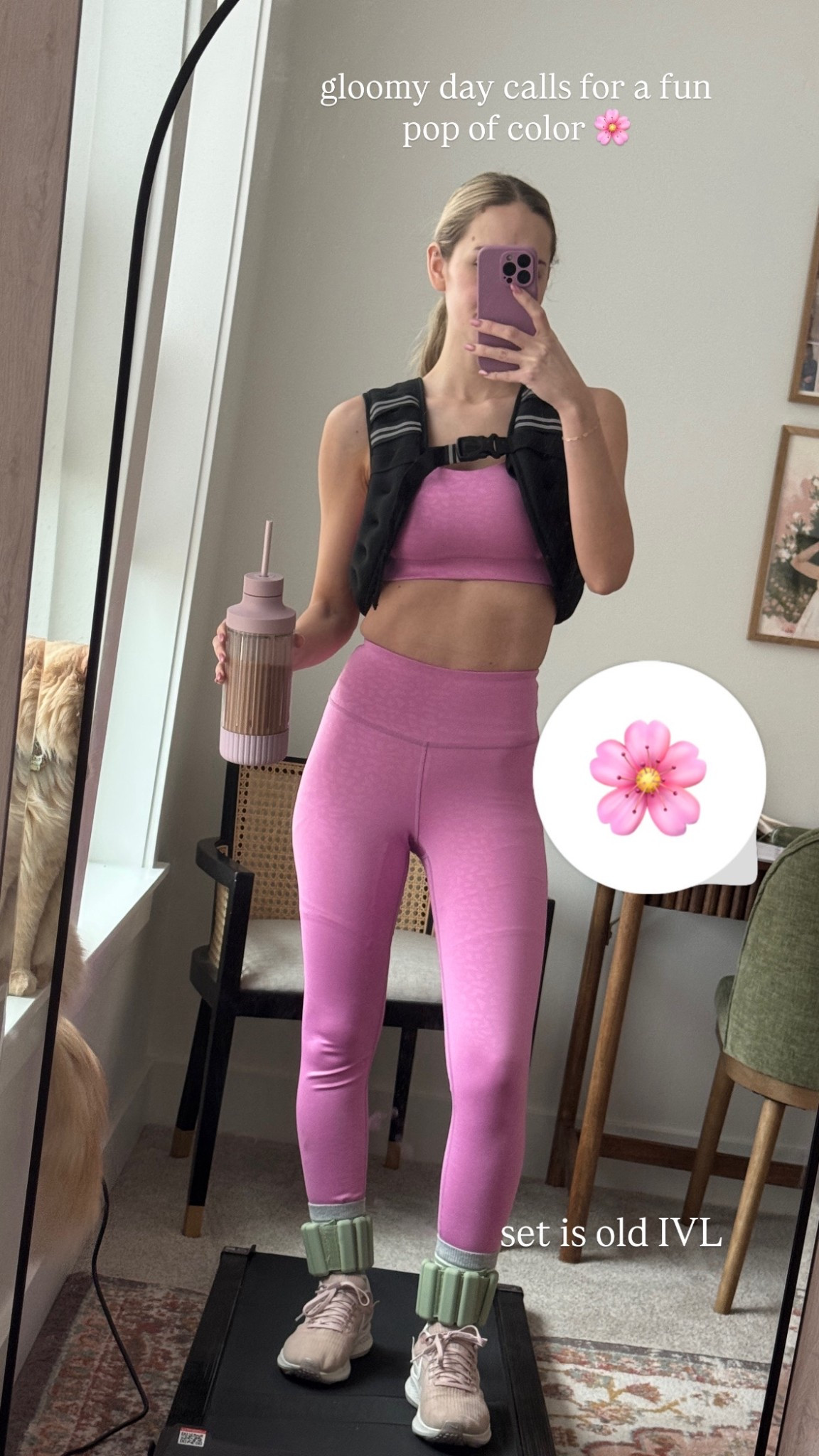 Walking pad - Amazon workout - Bala weighted ankle weights 

#LTKselfcare #LTKfitnessgoals #LTKmorningroutine