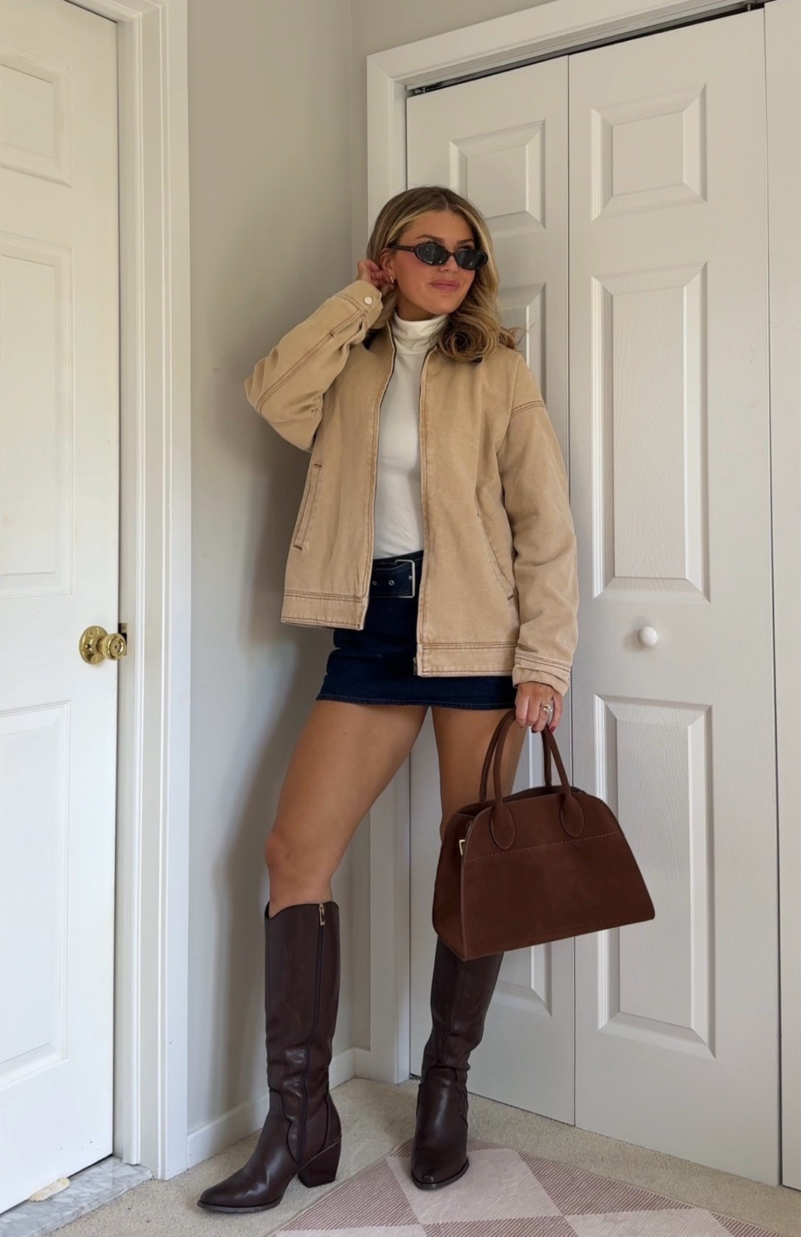 Small in jacket!

#LTKootd #LTKSeasonal