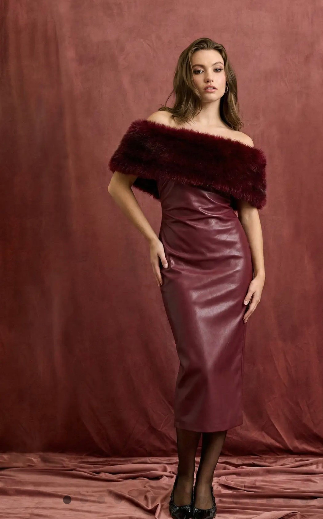 Some outfits don’t just dress you, they transform you. The moment you slip into this Cider Faux Leather Bandeau Ruched Split Maxi Bodycon Dress with Faux Fur Shrug, you will feel bold, feminine, and unforgettable. It’s giving main character energy; the kind of confidence that turns heads before you even say a word. This is the dress you wear when you’re done playing small. When you’re ready to step into your power. When the night calls for drama, romance, and a little mystery. The ruching hugs just right, the slit whispers elegance, and the faux fur shrug adds that movie-moment magic. If you’ve been waiting for a sign to wear something daring, glamorous, and unapologetically you… this is the one. This dress is under -$50. 

Scroll down to shop the dress and make your entrance unforgettable. 🤍
 faux leather maxi dress, bodycon split dress, bandeau maxi dress, cider faux leather dress, ruched bodycon dress, evening dress women, holiday party dress, glam outfit women, faux fur shrug outfit, winter party dress, statement dress, night out outfit, ltk fashion, chic evening wear


#LTKPetite #LTKgrwm #LTKOver40