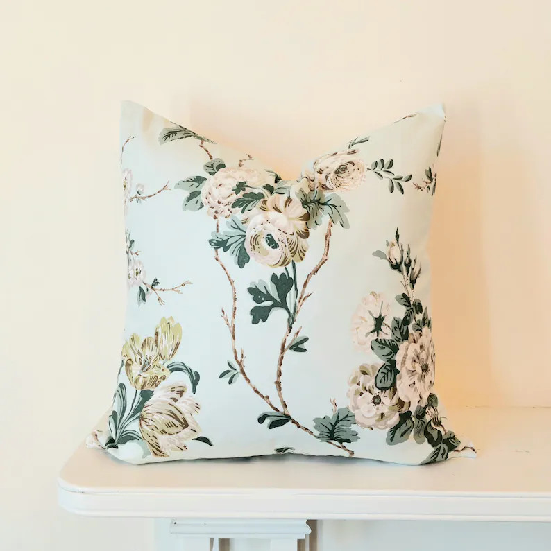 Betty Chintz Pillow Cover Schumacher | Etsy (Global)