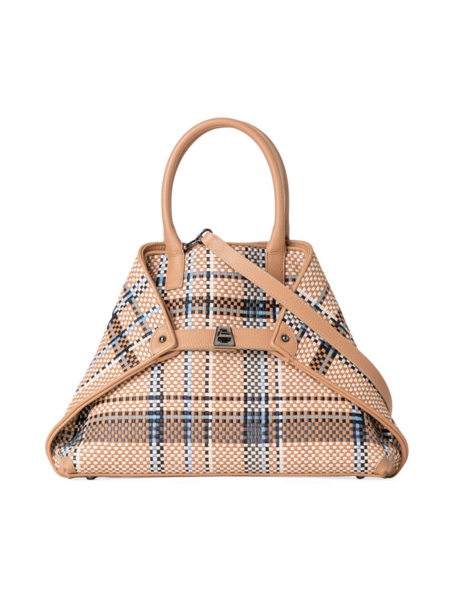 Small Ai Braided Leather Top Handle Bag | Saks Fifth Avenue