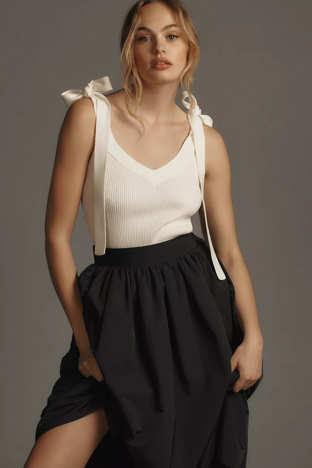 Endless Rose Tie-Strap Sweater Tank | Anthropologie (US)