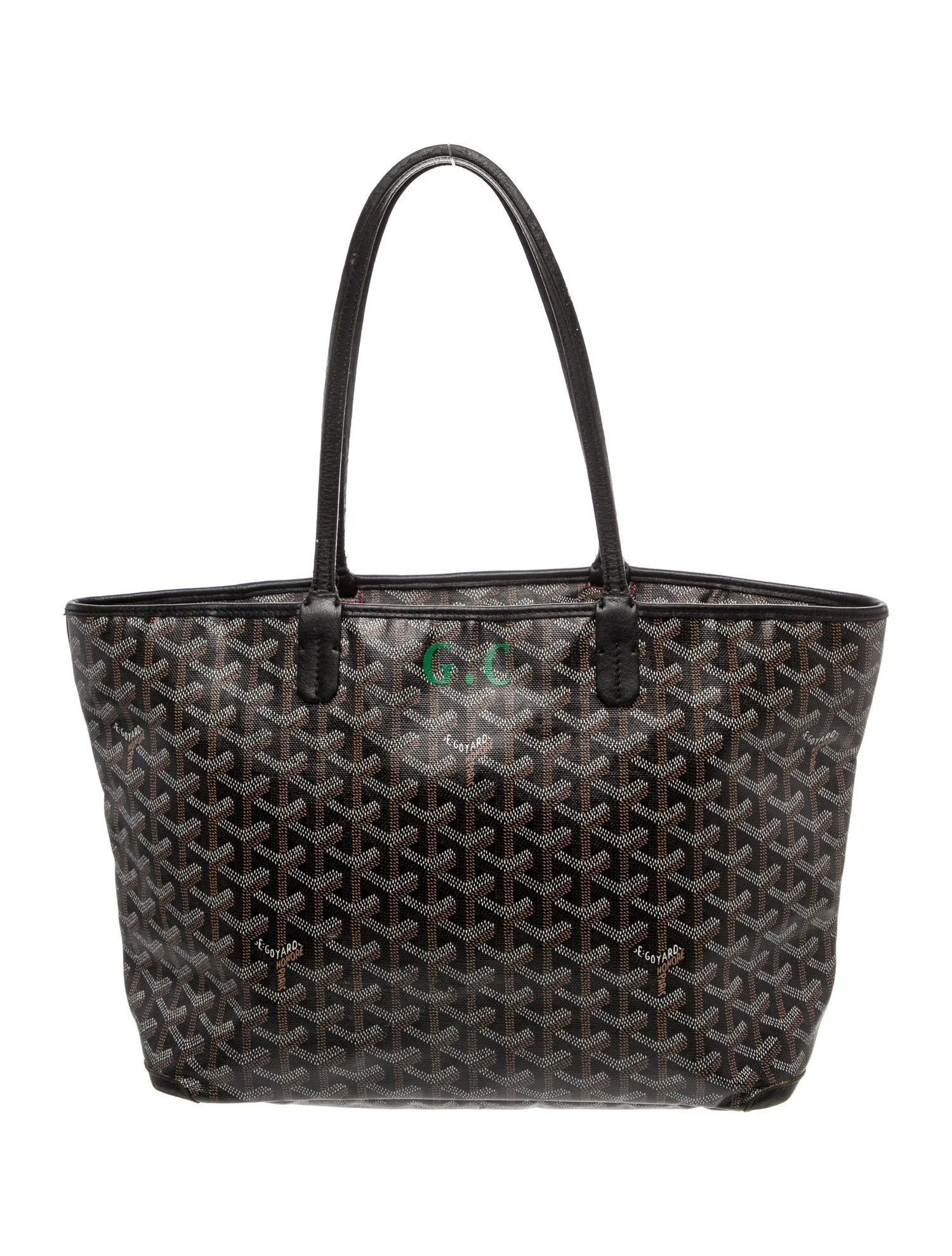 Goyard Goyardine Artois PM - Black Totes, Handbags - GOY53012 | The RealReal | The RealReal
