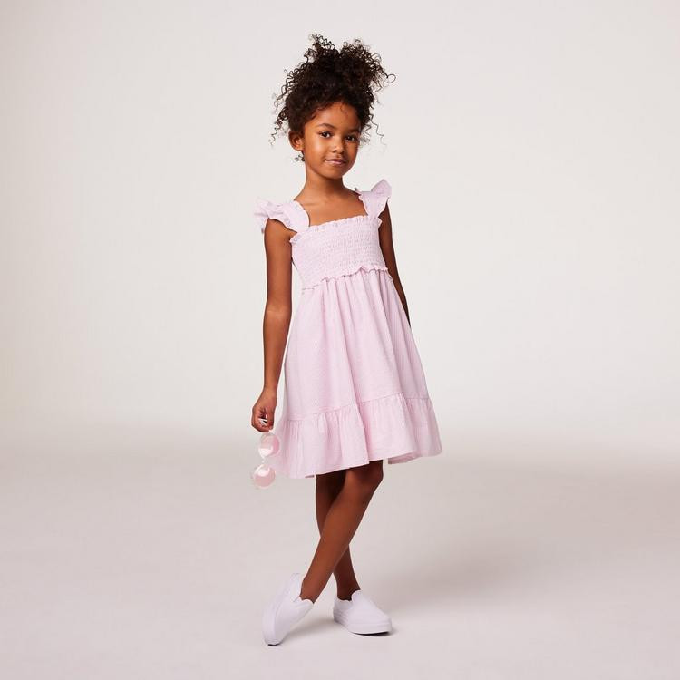 The Emily Seersucker Smocked Sundress | Janie and Jack