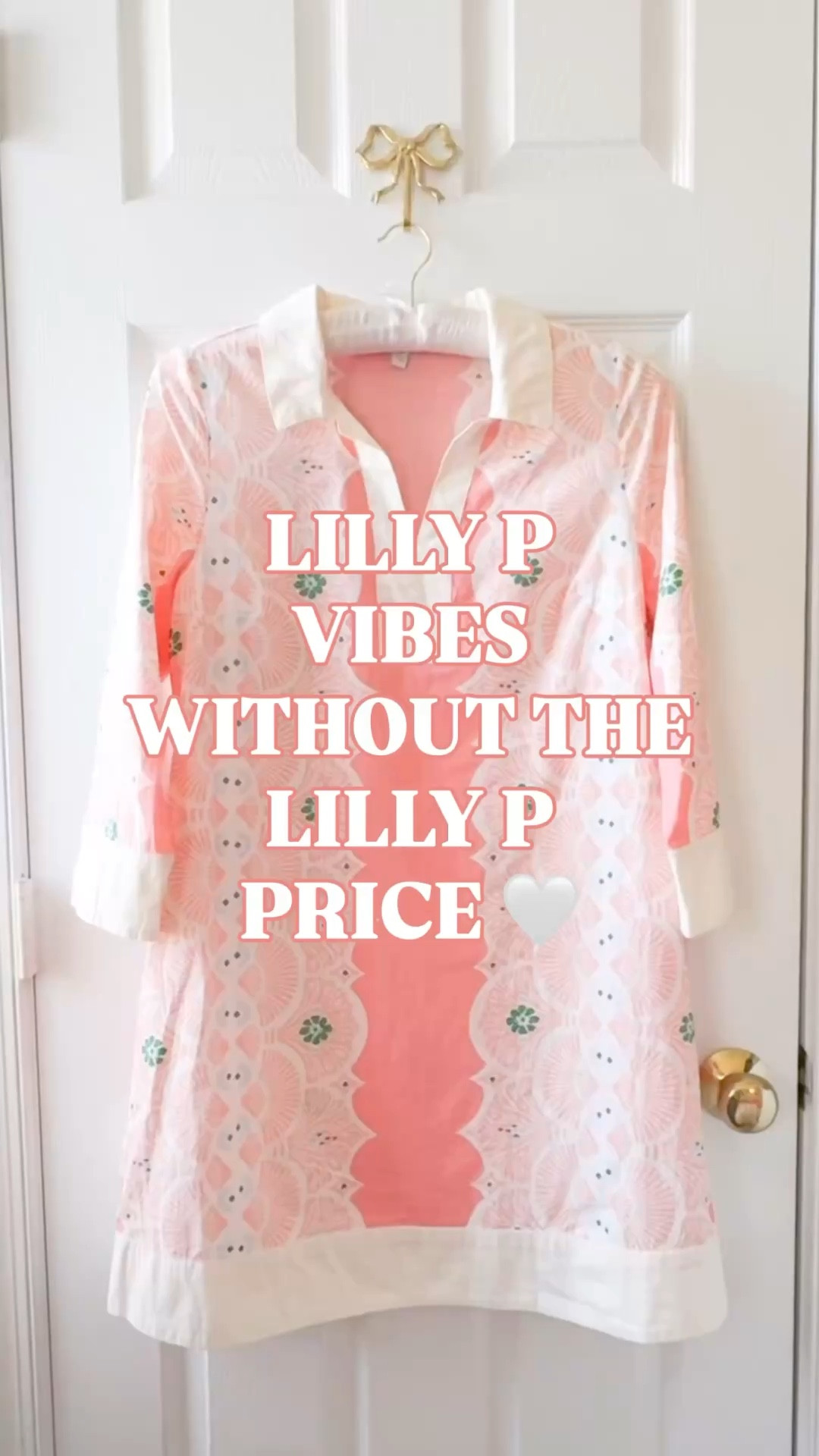 Lilly P vibes. Without the Lilly P price tag. 🌸

Crown & Ivy Women’s Popover Dress at Belk. Doorbuster — half price. And if you’ve ever loved the Lilly Pulitzer look but quietly closed the tab when you saw the price, this is the dress you’ve been waiting for.

Pink botanical print. Contrast white collar and cuffs. Three quarter sleeves. Split neck. 100% cotton. 34 inches. Pullover style that is effortless to wear and impossible not to love.￼

This is giving full Lilly Pulitzer energy — the bold peach print, the feminine popover silhouette, the preppy polish — at a price point that actually makes sense.

34 shoppers purchased this today. It is selling quickly for a reason.

Here’s where you’re wearing this.
Easter Sunday morning. Spring break. Beach vacation dinner. Garden party. Brunch with your girlfriends. Any occasion where you want to walk in looking like you spent significantly more than you did and have everyone ask where you got it.

Style it with white sandals, gold jewelry, and a woven clutch and it is giving complete Lilly Pulitzer catalog. 

Nobody needs to know it came from Belk.
Doorbuster pricing on a dress this good will not last.

Shop through the link before it’s gone. 🌸lilly pulitzer look for less, lilly pulitzer dupe, lilly pulitzer inspired dress, lilly p look for less, preppy spring dress, popover dress women, vacation outfits beach, spring outfits, easter dress women, spring dresses, spring break outfit, pink preppy dress, lilly pulitzer popover, affordable preppy dress, lilly pulitzer style, pink shift dress women, resort dress women, preppy resort wear, palm beach dress women, belk fashion finds, look for less preppy, pink popover dress, spring popover dress, lilly pulitzer vibes, affordable lilly pulitzer

#LillyPulitzer #VacationDress #SpringBreakOutfit #EasterDress #LTKFindsUnder50 #LTKFindsUnder100 #LookForLess 

#LTKTravel #LTKWedding #LTKSeasonal