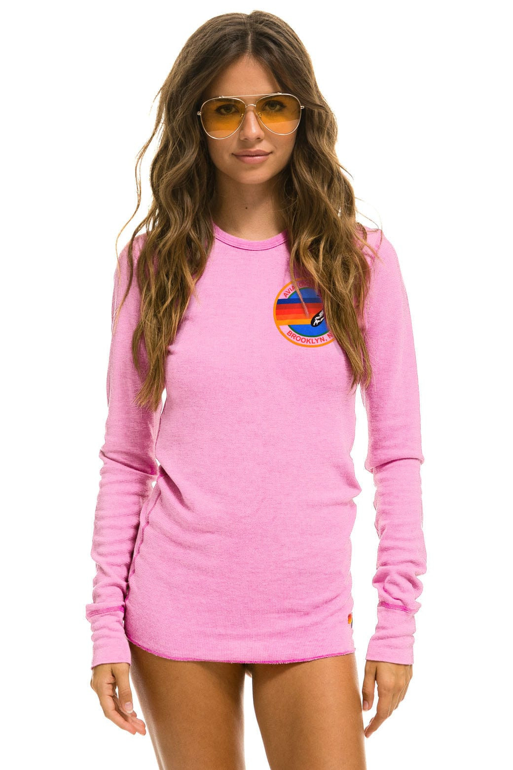 AVIATOR NATION BROOKLYN THERMAL - NEON PINK | Aviator Nation
