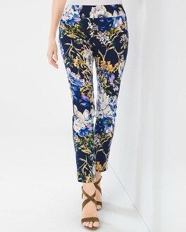 Chico's Brigitte Primavera Floral Slim Ankle Pants | Chico's